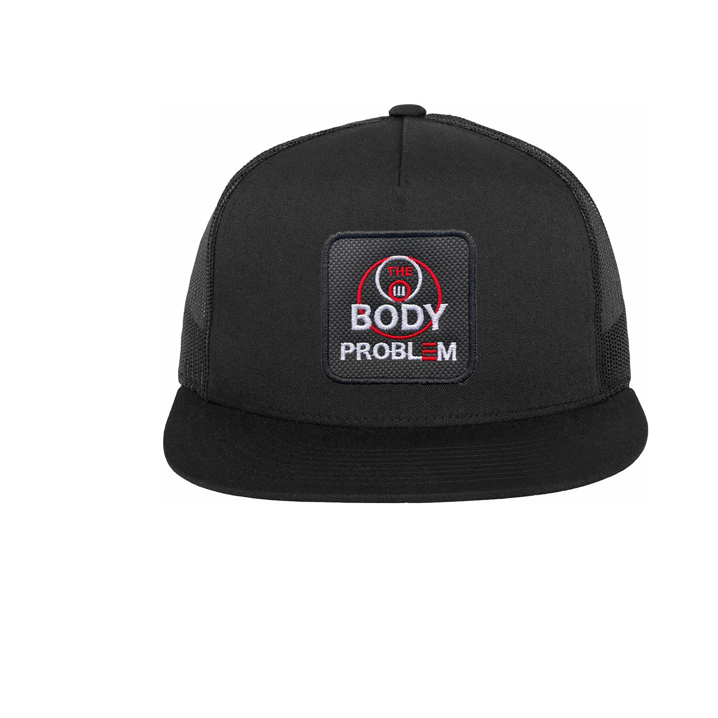 3 Body Problem Embroidered Hat Classic Trucker Mesh Black Cap