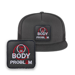 3 Body Problem Embroidered Hat Classic Trucker Mesh Grey Cap