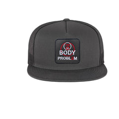 3 Body Problem Embroidered Hat Classic Trucker Mesh Grey Cap