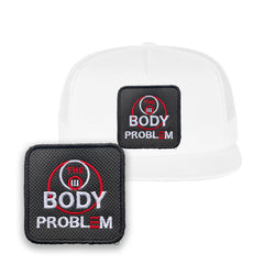 3 Body Problem Embroidered Hat Classic Trucker Mesh White Cap