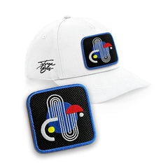 Abstrac Line Cap Embroidered Patch Arty Hat Baseball Cap Urbanwear 5 Pannel Snapback