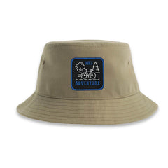 Bike Adventure Bucket Hat Embroidered Patch