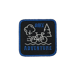 Bike Adventure Embroidered Hook & Loop Removable Patch for Forge Bros Caps