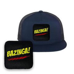 Bazinga Embroidered Baseball Cap Iconic Sheldon Cooper Blue Hat