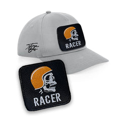 Racer Embroidered Patch Baseball Cap Urbanwear 5 Pannel Snapback
