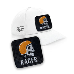 Racer Embroidered Patch Baseball Cap Urbanwear 5 Pannel Snapback