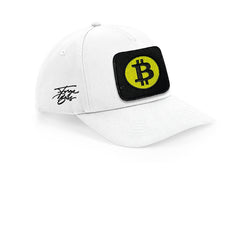 Bitcoin Emoji Embroidered Patch Baseball Cap Urbanwear 5 Pannel Snapback