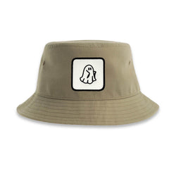 Ghost Bucket Hat Embroidered Patch