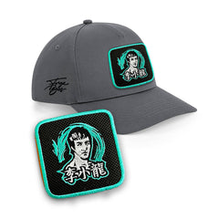 Bruce Lee Embroidered Patch Baseball Cap Urbanwear 5 Pannel Snapback