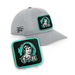 Bruce Lee Embroidered Patch Baseball Cap Urbanwear 5 Pannel Snapback