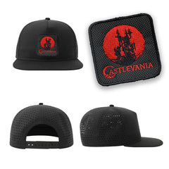 Castlevania Streetwear Hat with Flat Visor Embroidered Patch