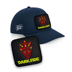 Darth Maul Dark Side Embroidered Blue Baseball Cap by Forge Bros