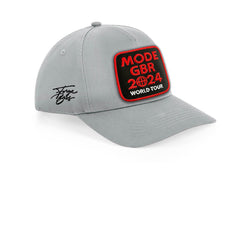 Depeche Mode 2024 UK Tour Embroidered Patch Baseball Cap Urbanwear 5 Pannel Snapback