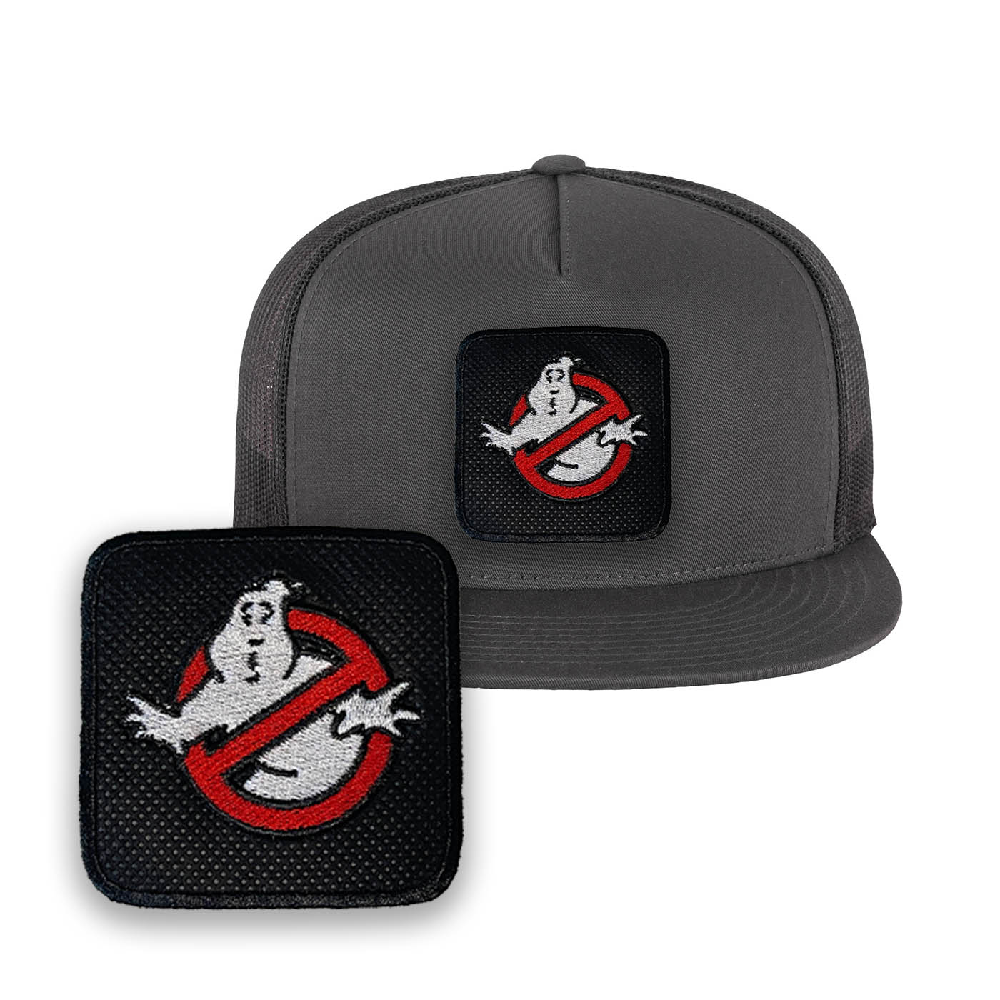 Ghostbusters Embroidered Baseball Grey Cap Movie Gift Forge Bros