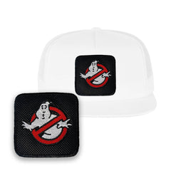 Ghostbusters Embroidered Baseball White Cap Movie Gift Forge Bros