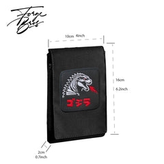 Japanese Godzilla Neck Phone Pouch XL Size Anime Manga