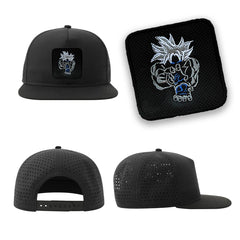 Son Goku Streetwear Hat with Flat Visor Embroidered Patch Dragon Ball