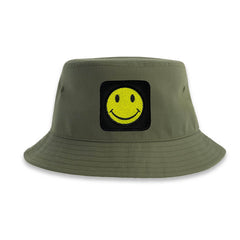 Happy Emoji Bucket Hat Embroidered Patch