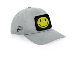 Happy Emoji Embroidered Patch Baseball Cap Urbanwear 5 Pannel Snapback