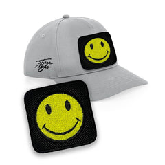 Happy Emoji Embroidered Patch Baseball Cap Urbanwear 5 Pannel Snapback