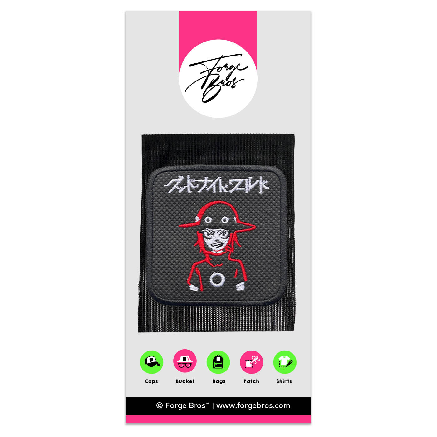 Ichi Taichiro Arima Embroidered Hat Classic Trucker Mesh White Cap