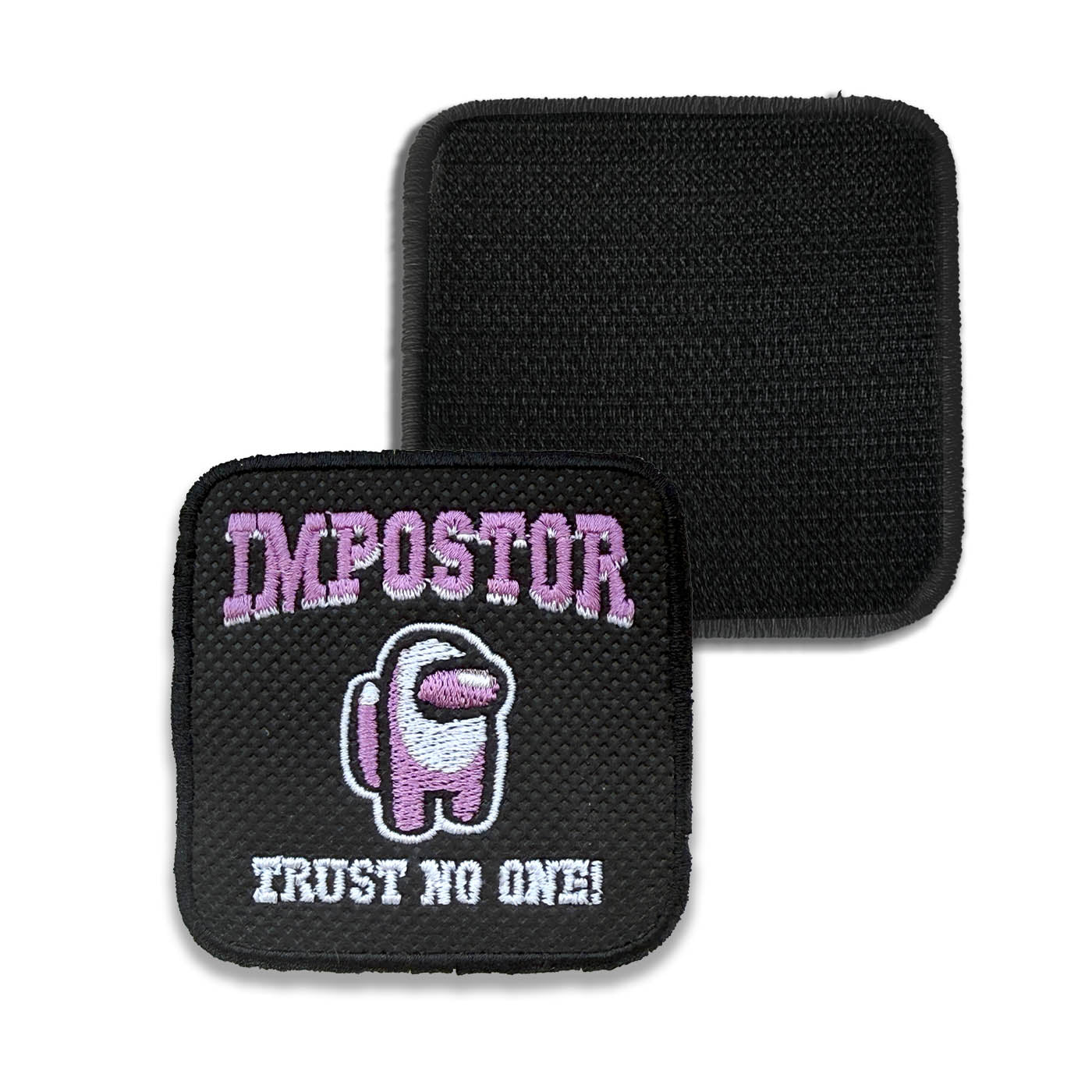 Purple Impostor Embroidered Hook & Loop Patch for Forge Bros Caps