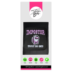 Purple Impostor Embroidered Hook & Loop Patch for Forge Bros Caps