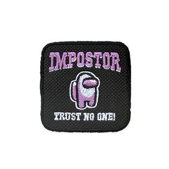 Purple Impostor Embroidered Hook & Loop Patch for Forge Bros Caps