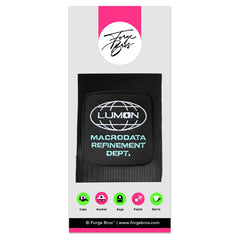 Lumon Severance Embroidered Hook & Loop Patch for Forge Bros Caps