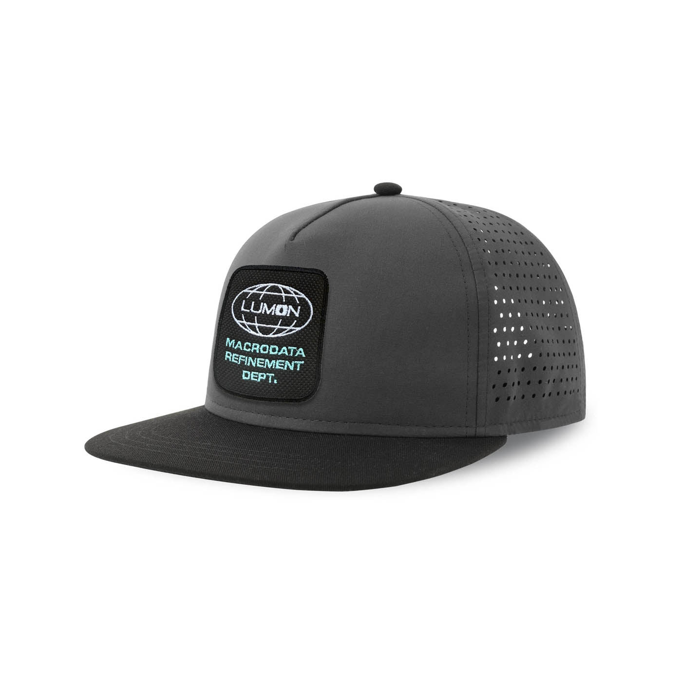 Lumon Severance Streetwear Hat with Flat Visor Embroidered Patch