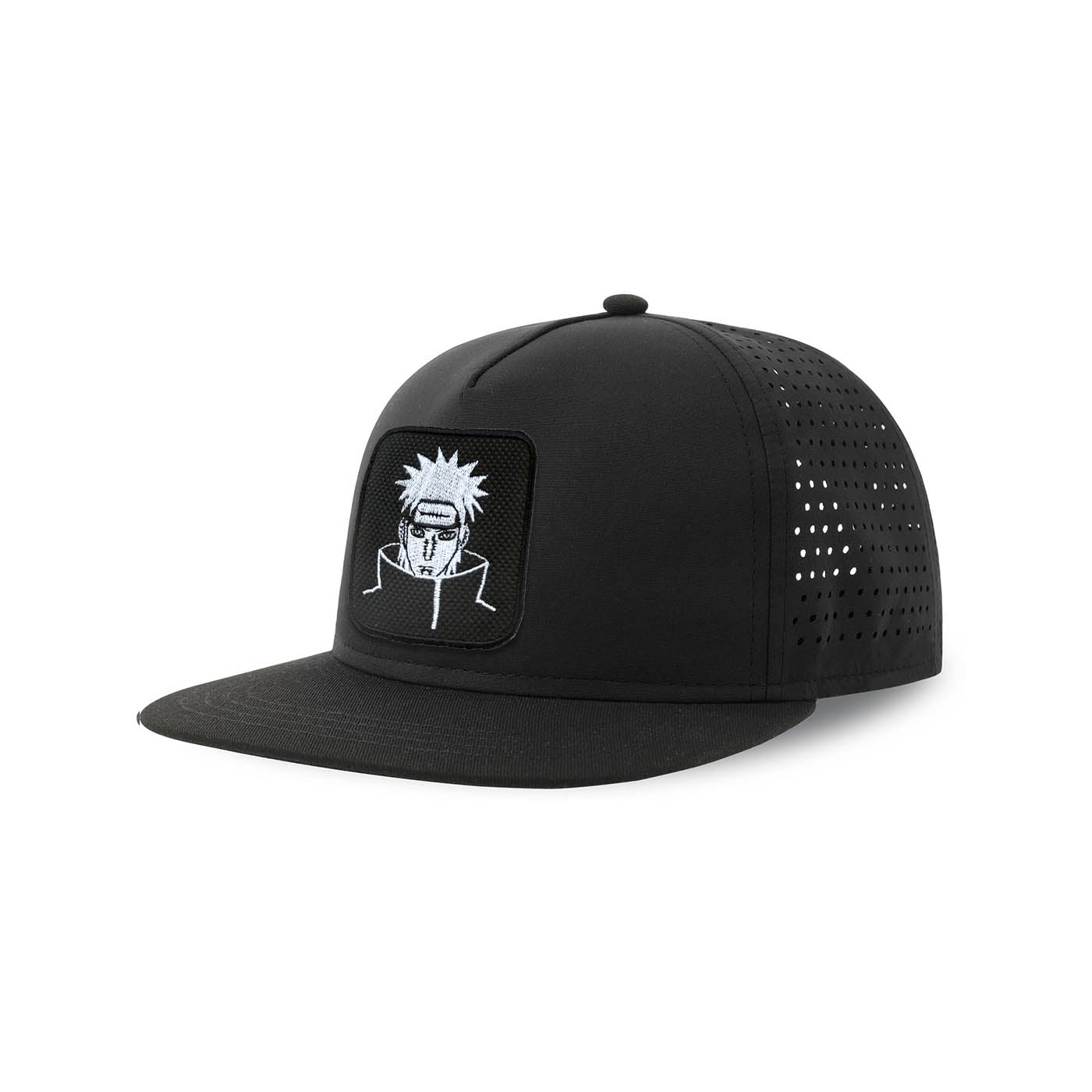 Naruto Nagato Streetwear Hat with Flat Visor Embroidered Patch
