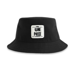 One Piece Bucket Hat Embroidered Patch