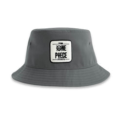 One Piece Bucket Hat Embroidered Patch