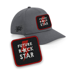 Future Rock Star Embroidered Patch Baseball Cap Urbanwear 5 Pannel Snapback