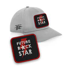 Future Rock Star Embroidered Patch Baseball Cap Urbanwear 5 Pannel Snapback