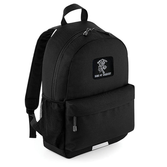 Backpack with SAMCRO Sons of Anarchy Embroidered Patch