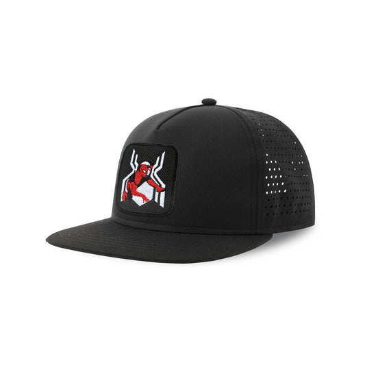 Spiderman Streetwear Hat with Flat Visor Embroidered Patch