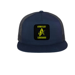 Starfleet Command Baseball Blue Navy Cap | Adjustable Star Trek Hat