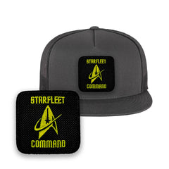 Starfleet Command Baseball Grey Cap | Adjustable Star Trek Hat