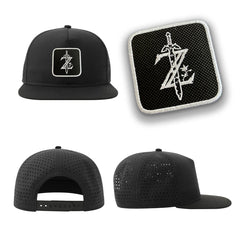 Zelda Streetwear Black Hat with Flat Visor