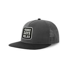 Frankie Says Relax Streetwear Grey Hat with Flat Visor