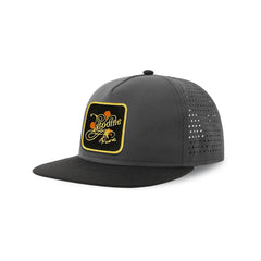 Tatooine Streetwear Grey Hat with Flat Visor Embroidered Patch