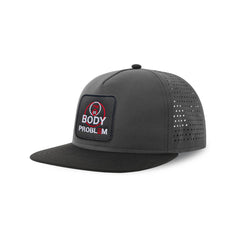 3 Body Problem Streetwear Grey Hat with Flat Visor Embroidered Patch