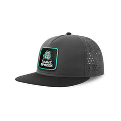 I Have Spoken Streetwear Grey Hat with Flat Visor Embroidered Patch