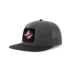 Ghostbusters Streetwear Grey Hat with Flat Visor Embroidered Patch