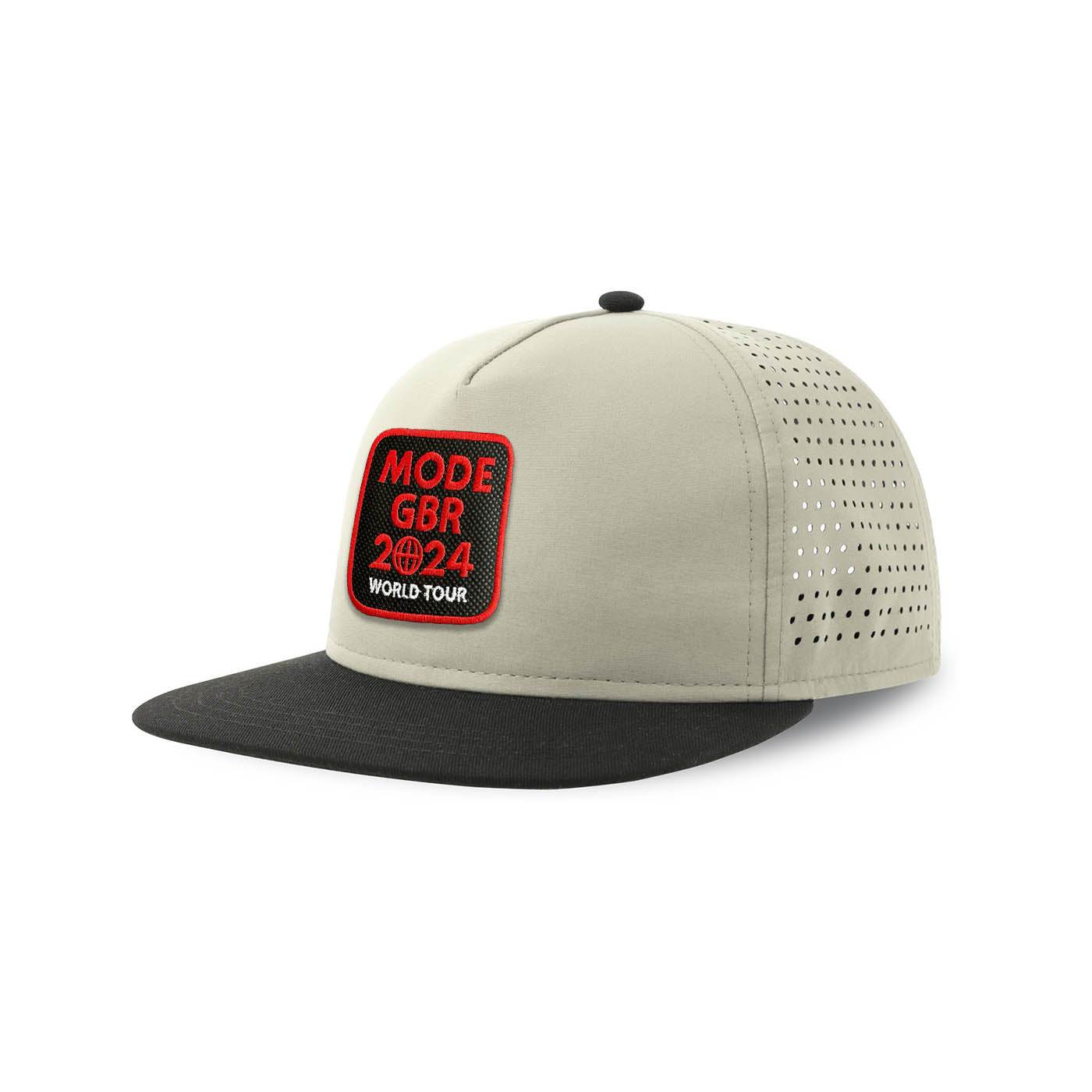 Depeche Mode Streetwear Light Grey Hat with Flat Visor