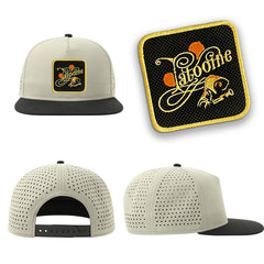 Tatooine Streetwear Light Grey Hat with Flat Visor Embroidered Patch