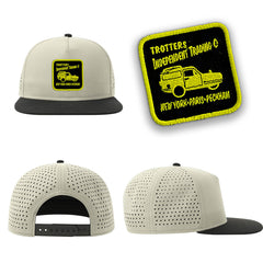 Trotters Streetwear Light Grey Hat with Flat Visor