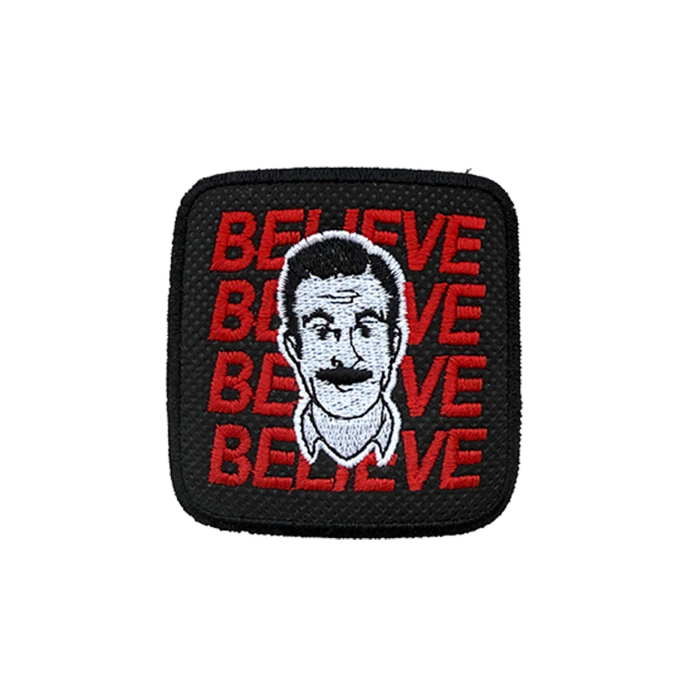 Ted Lasso Believe Embroidered Hook & Loop Patch for Forge Bros Caps