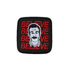 Ted Lasso Believe Embroidered Hook & Loop Patch for Forge Bros Caps
